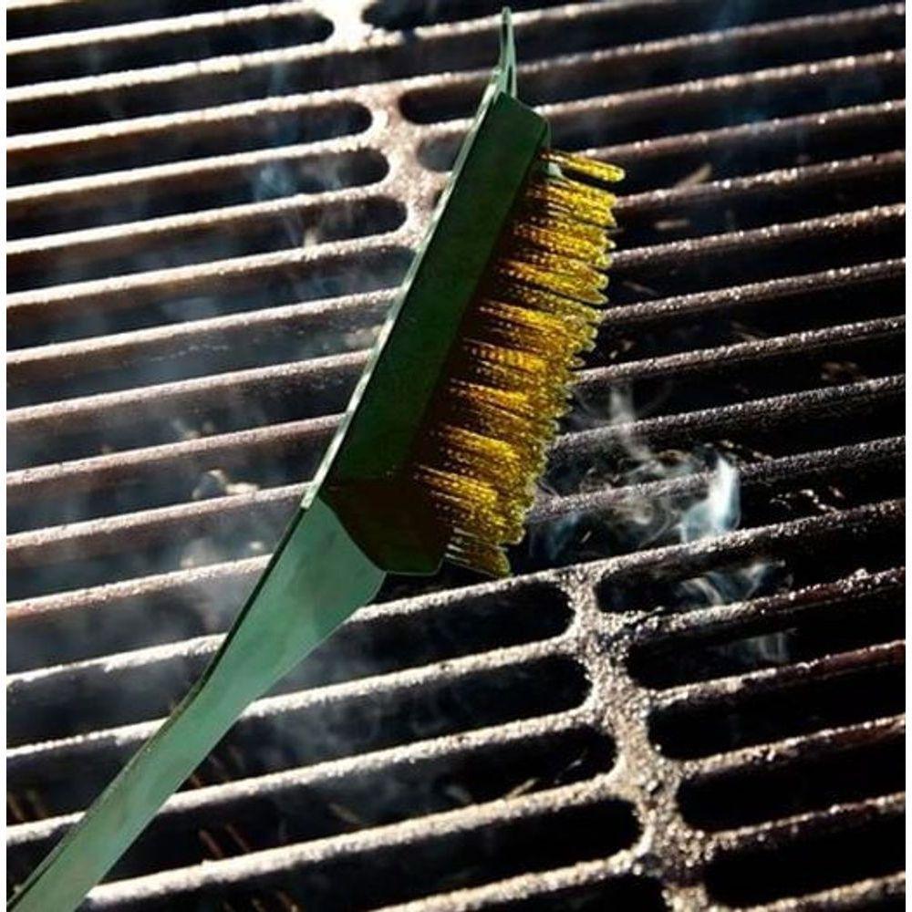 Escova Para Grelha Com Cabo Longo Em Inox 43.5 Cm - Mimo Style - Ah20300 - 3