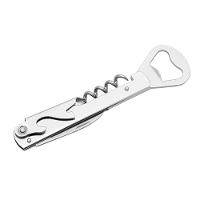 Saca Rolhas E Abridor De Garrafas 14,2 Cm Inox Mimo Style - 1