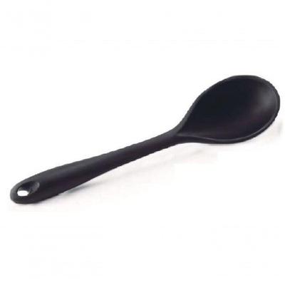 Colher Para Arroz Em Silicone Preto 27.5 Cm - Mimo Style - Sn1737p