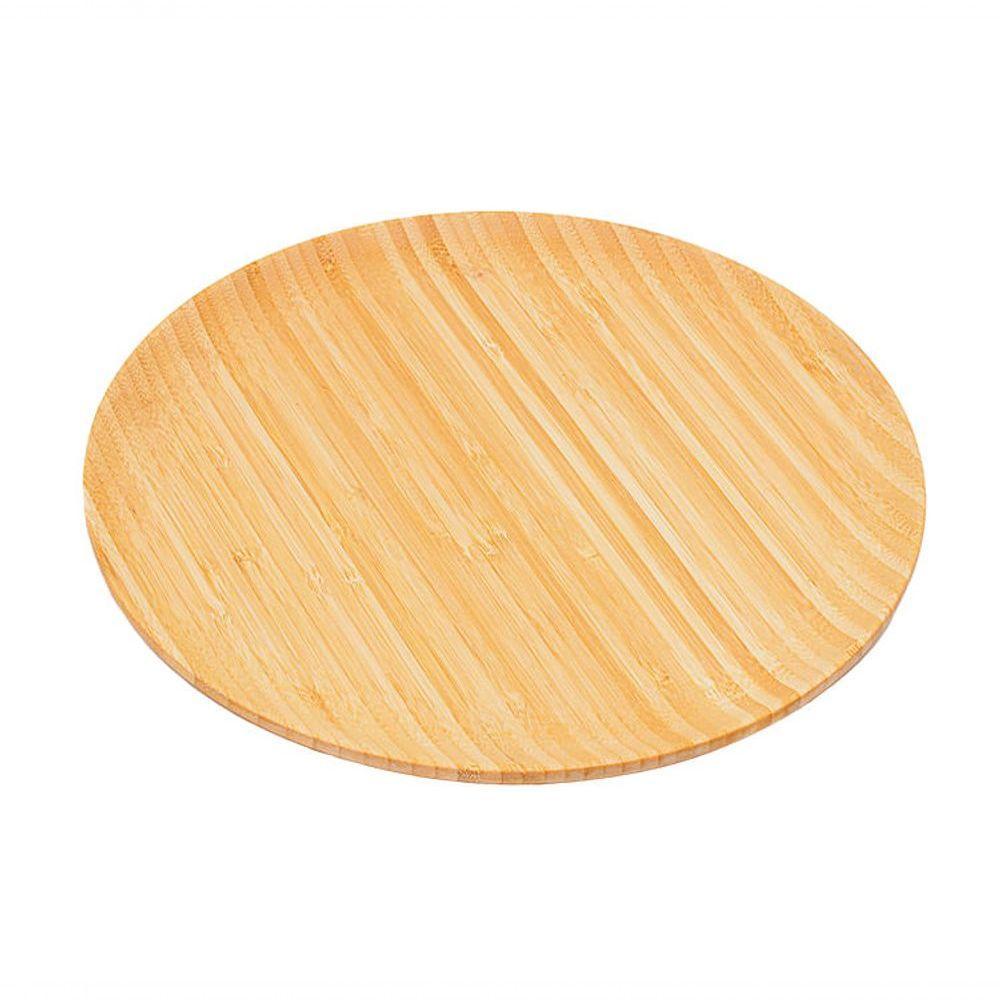 Jogo Com 4 Pratos Bambu 27 Cm Ecokitchen Mimo Style Bm22296 - 1