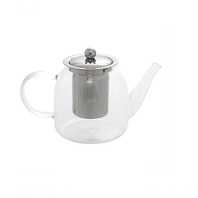 Bule Para Chá Vidro Boro Com Infusor 800 Ml Mimo Style