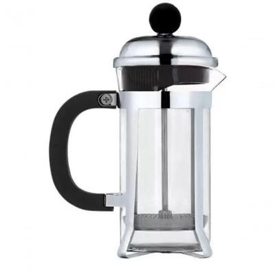 Cafeteira Prensa Francesa Vidro E Inox 350 Ml - Mimo Style - Afp350nx