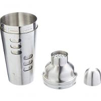 Coqueteleira Com Receita Em Inox Prata 600 Ml - Mimo Style - Ac12518 - 2