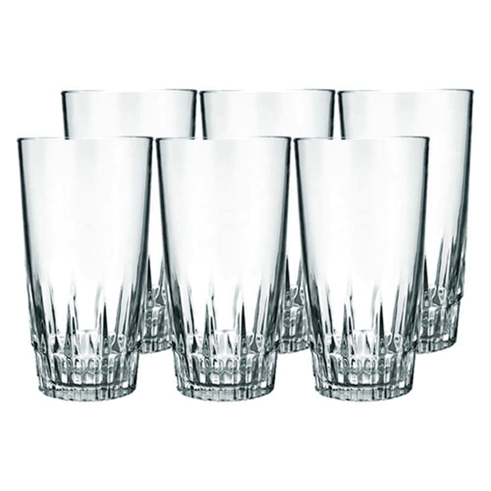 Jogo 6 Copos Long Drink Vegas 330 Ml - Nadir Figueiredo Jogo 6 Copos Long Drink 2752 Vegas 330 Ml - Nadir Figueiredo - 2