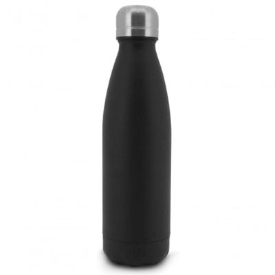 Garrafa Térmica Black Parede Dupla Em Inox 500 Ml - Mimo Style - Aj20039