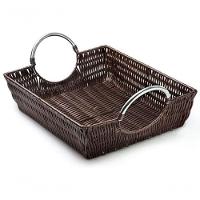 Cesto Retangular Com Alça Oval áfrica 37x27 Cm - Mimo Style - Yk9129 - 1