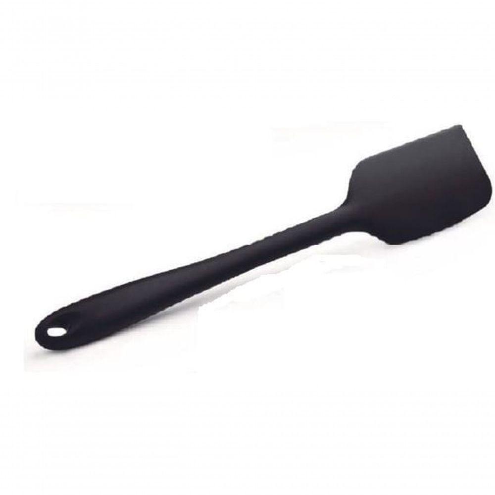 Espátula Grande Em Silicone Preto 28.5 Cm - Mimo Style - Sn1739p - 1