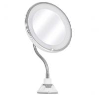 Espelho De Aumento Com Led Base Flexível 35x18 Cm - Mimo Style - Bh19285 - 1