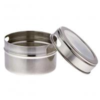 Jogo Com 6 Porta Condimentos Em Inox Com Suporte Retangular 23.5 Cm - Mimo Style - Ai1401 - 3