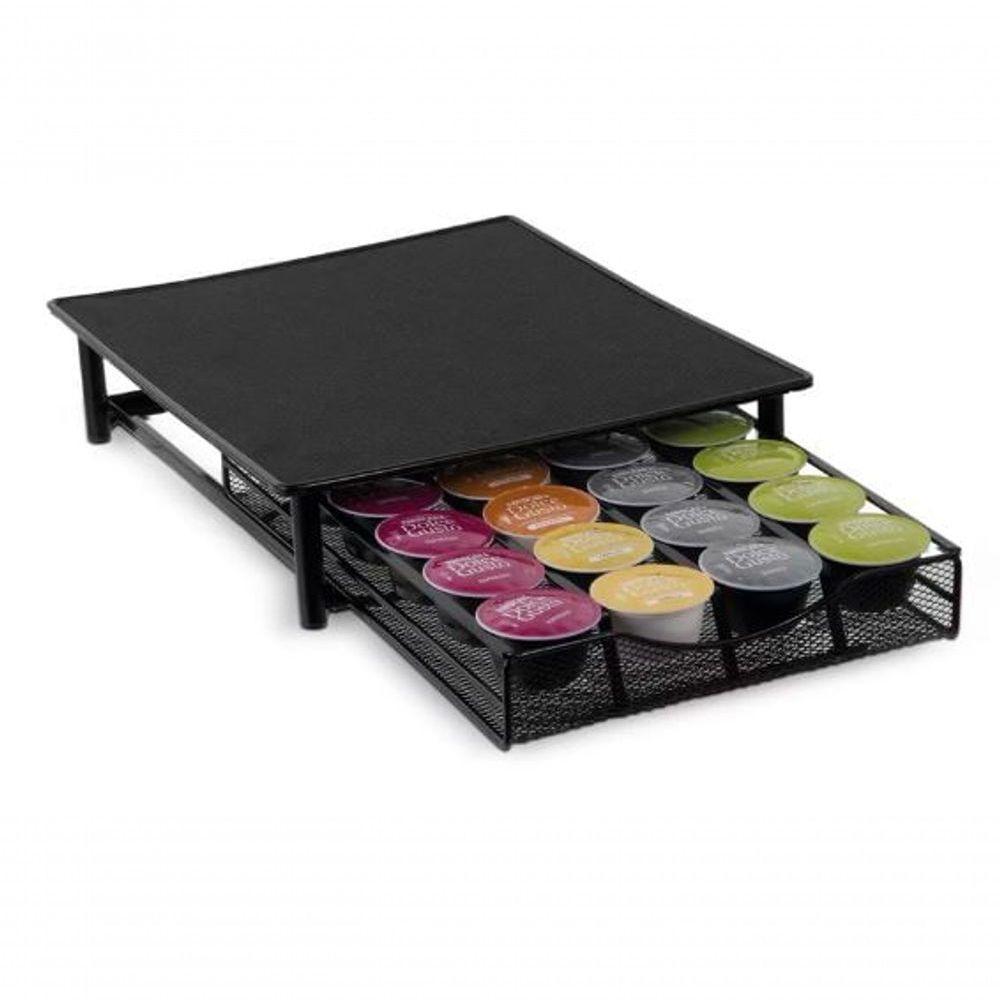 Porta 24 Cápsulas Com Gaveta Dolce Gusto 35 Cm - Mimo Style - Af20195 - 1