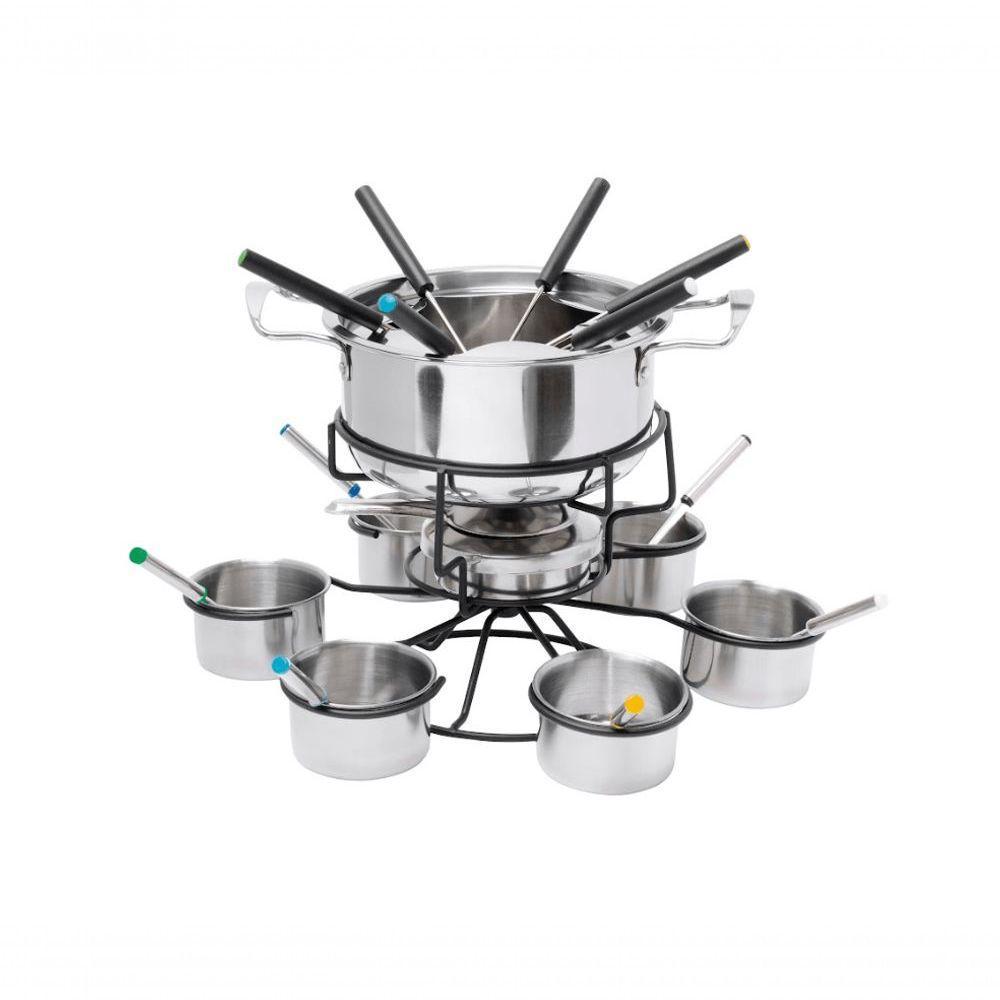 Conjunto Para Fondue Inox 16 Cm Mimo Style Asf22165 - 1