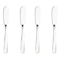 Jogo De Espátulas Para Manteiga Em Inox 4 Peças - Mimo Style - Asa19281 - 1