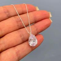 Colar Ponto De Luz Gota Prata 925 - 5