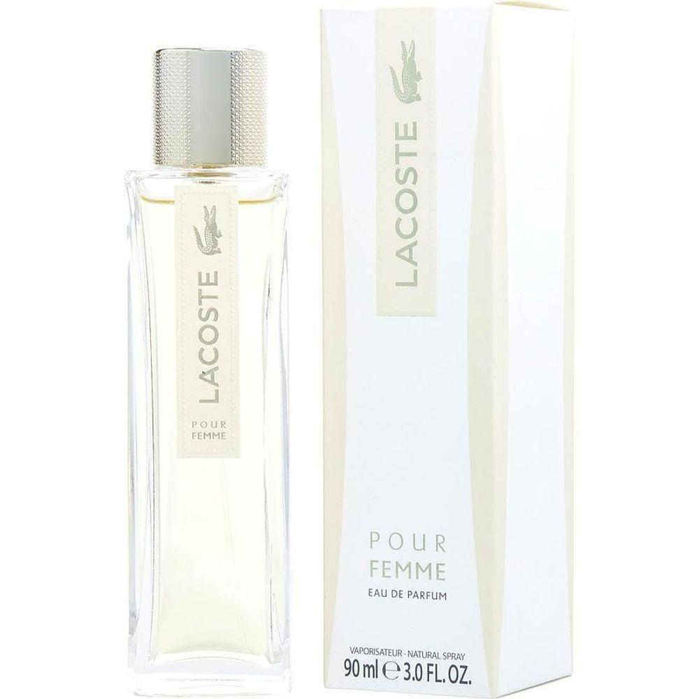 Perfume Feminino Lacoste Pour Femme Eau De Parfum Spray 90 Ml (nova Embalagem) - 1