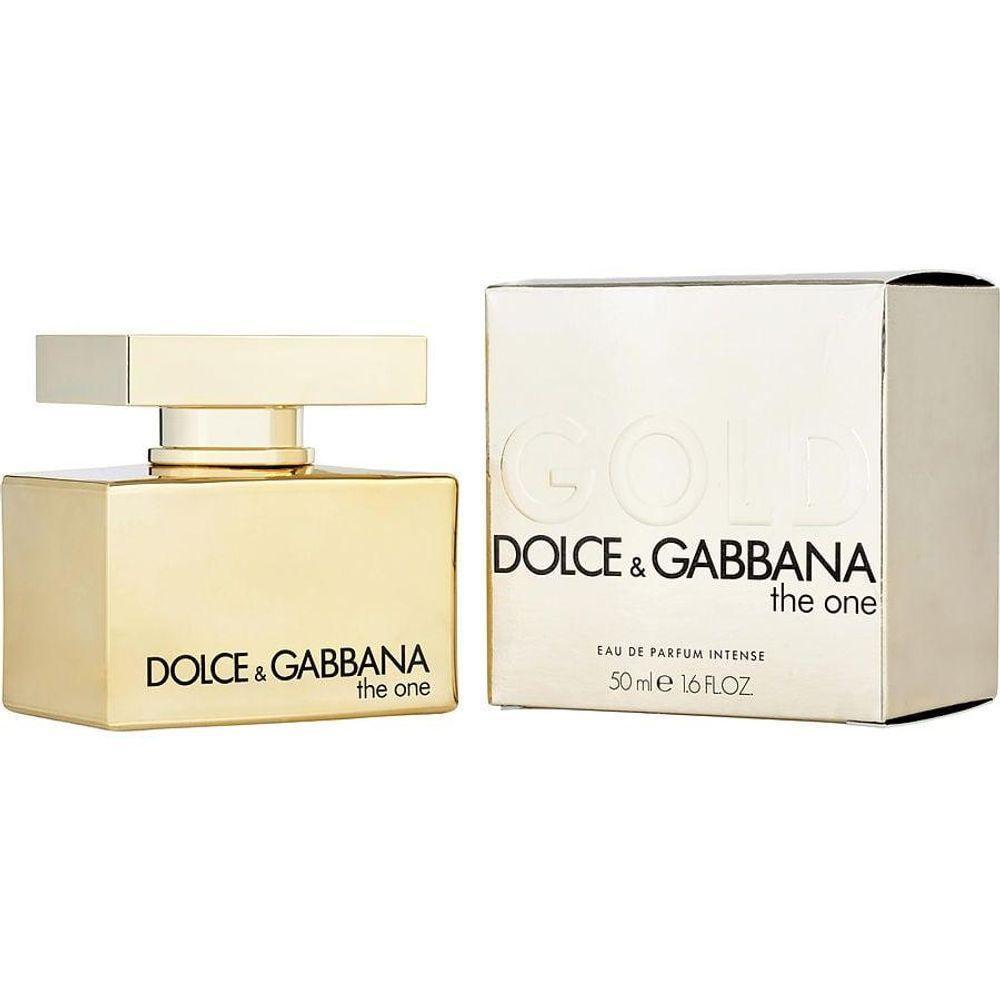 Perfume Feminino Dolce & Gabbana The One Gold Eau De Parfum Intense Spray 50 Ml - 1