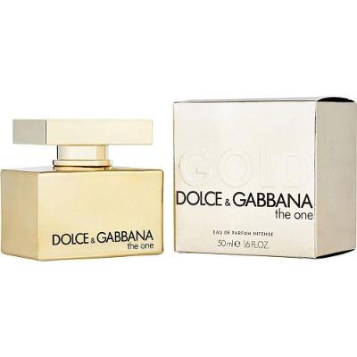 Perfume Feminino Dolce & Gabbana The One Gold Eau De Parfum Intense Spray 50 Ml