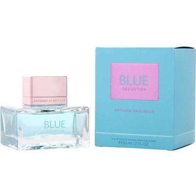 Perfume Feminino Antonio Banderas Blue Seduction Edt Spray 50 Ml (nova Embalagem)