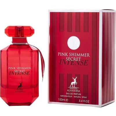 Perfume Feminino Maison Alhambra Pink Shimmer Secret Intense Edp Spray 100 Ml