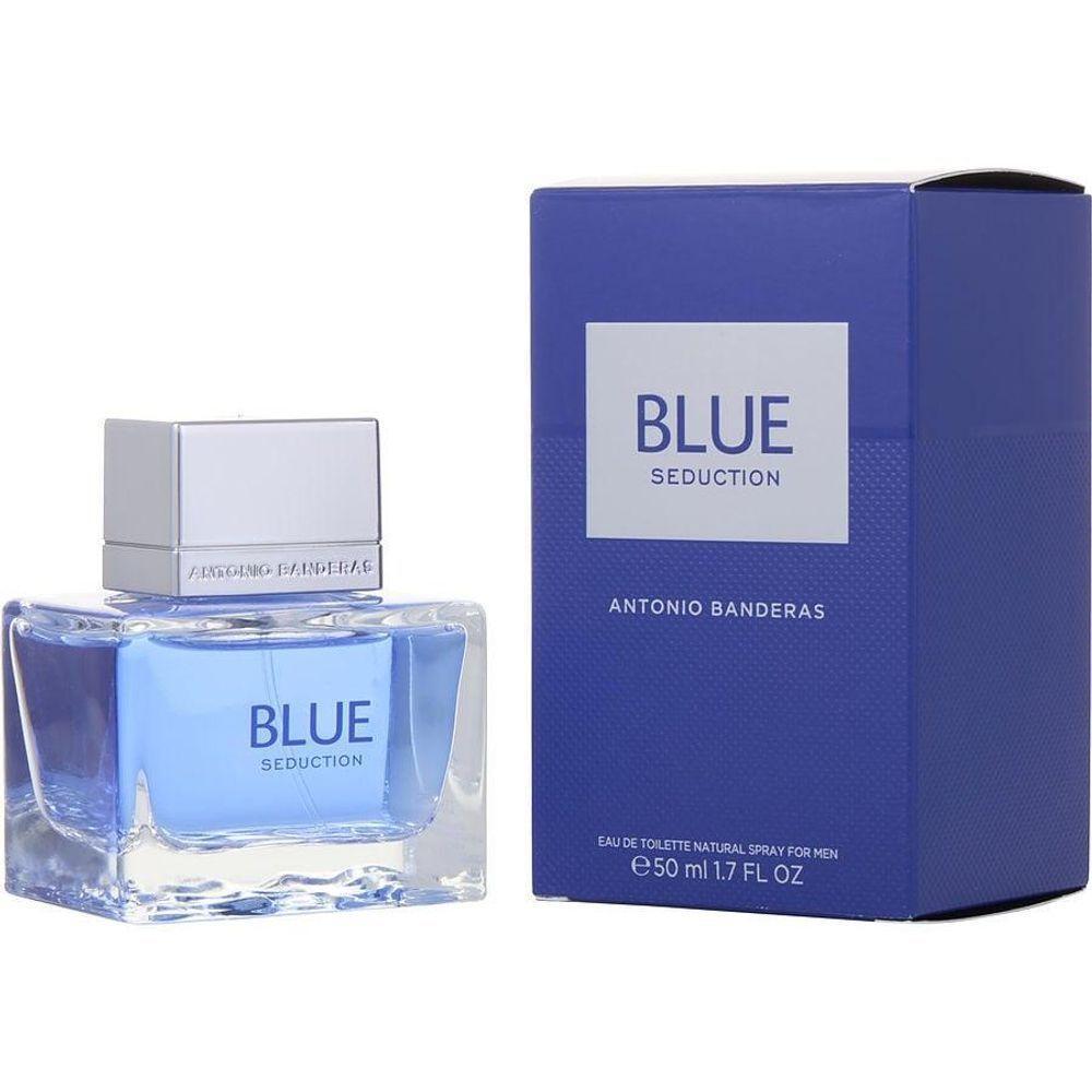Perfume Masculino Antonio Banderas Blue Seduction Edt Spray 50 Ml - 1