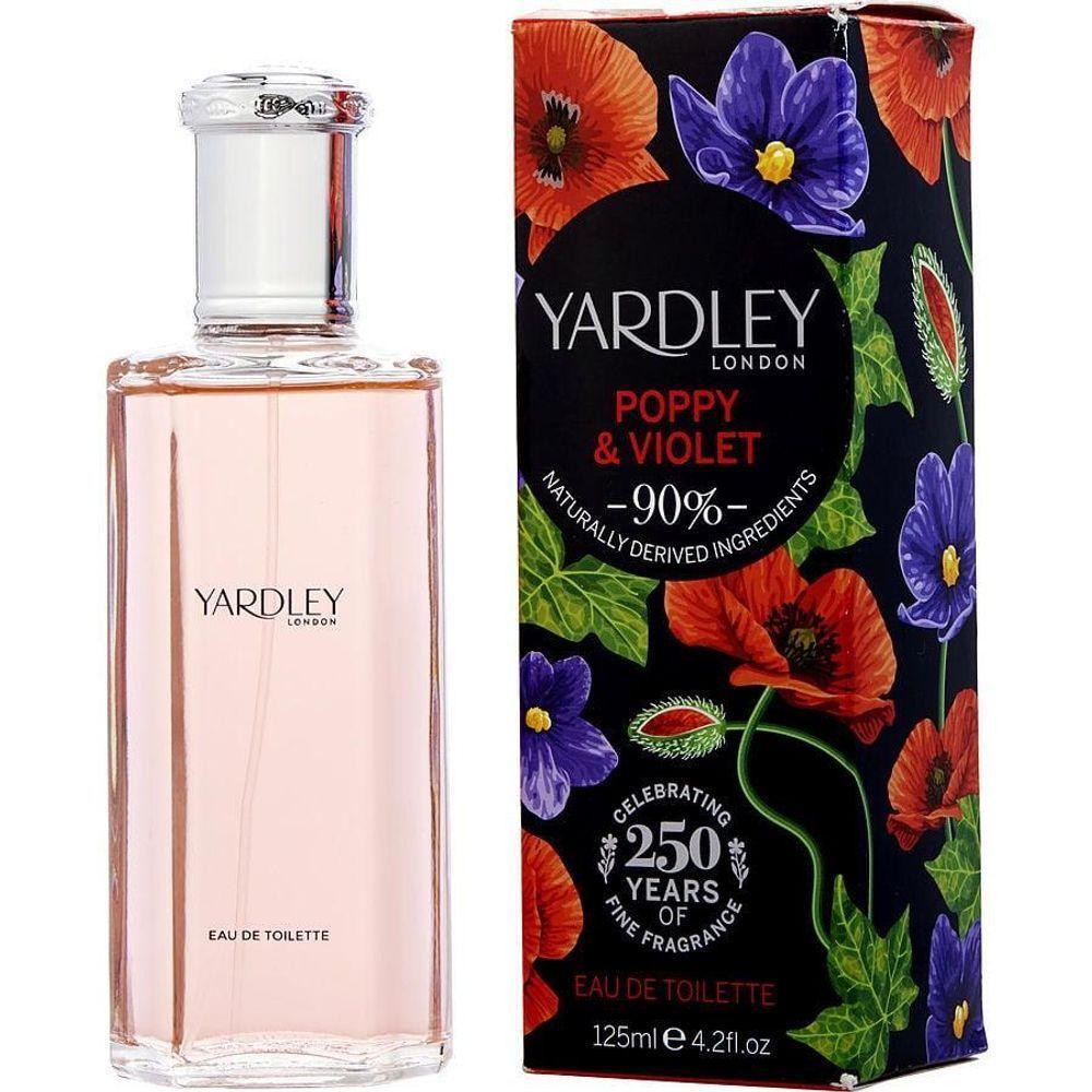Perfume Feminino Yardley Poppy & Violet Edt Spray 125 Ml - 1