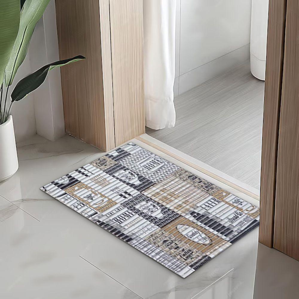 Tapete Passadeira Capacho Emborrachada Antiderrapante 0,65x1,00 Home - 2