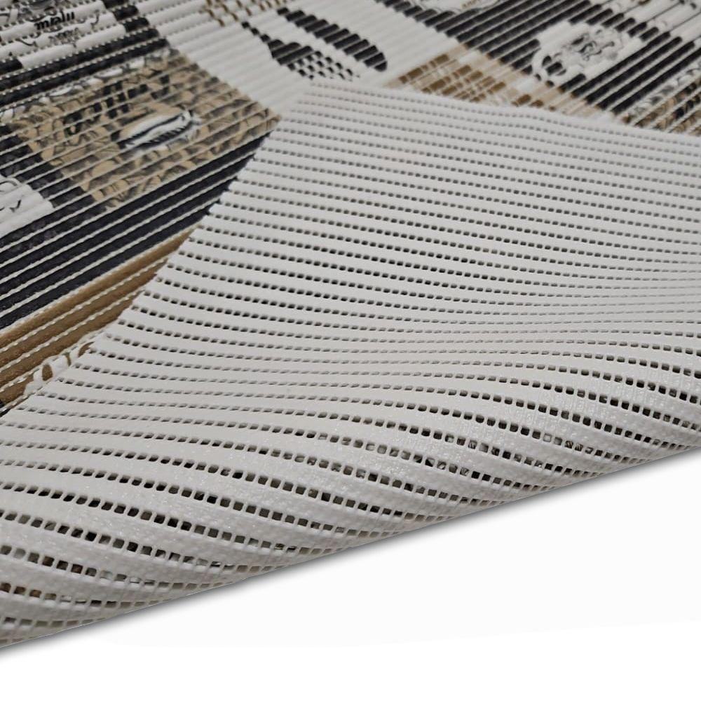 Tapete Passadeira Capacho Emborrachada Antiderrapante 0,65x1,00 Home - 7