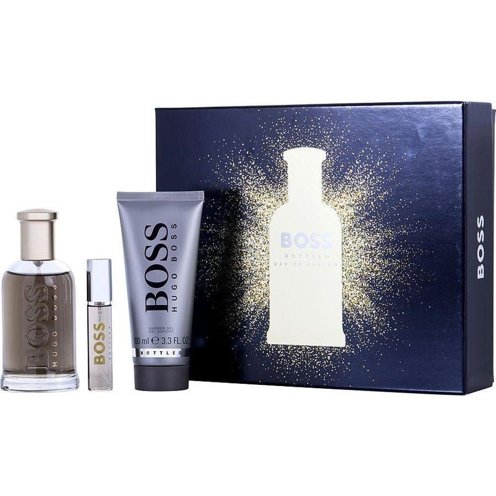 Perfume Masculino Hugo Boss #6 Eau De Parfum Spray 100 Ml & Gel Banho 10 Mini - 1