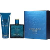 Perfume Masculino Gianni Versace Eros Edt Spray 100 Ml & Gel De Banho () - 1
