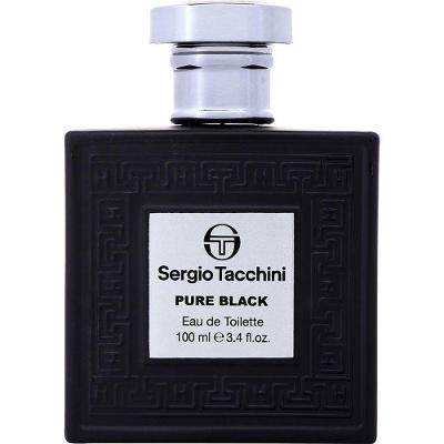 Perfume Masculino Sergio Tacchini Pure Black Edt Spray 100 Ml (sem Caixa)
