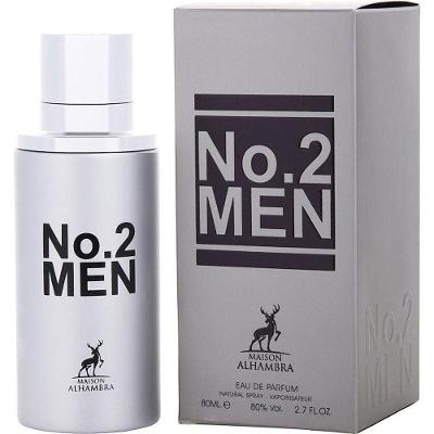 Perfume Masculino Maison Alhambra No.2 Men Eau De Parfum Spray 80 Ml