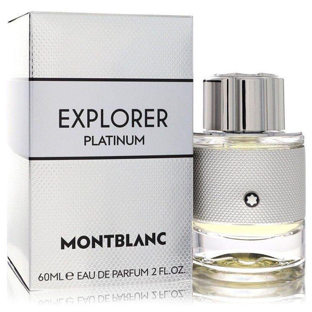Perfume Masculino Montblanc Explorer Platinum Mont Blanc Eau De Parfum 60 Ml - 1