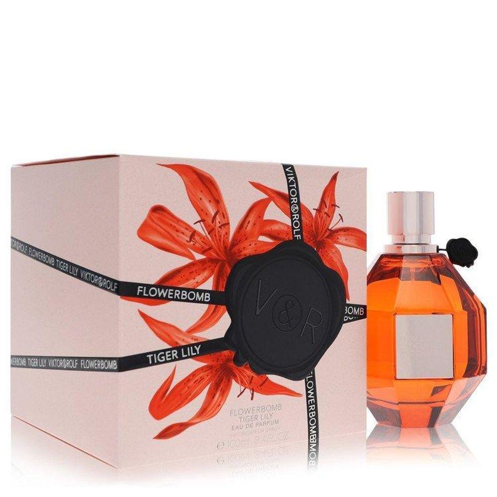 Perfume Feminino Flowerbomb Tiger Lily Viktor & Rolf Eau De Parfum 100 Ml - 1