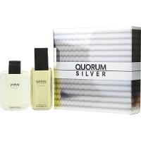 Perfume Masculino Antonio Puig Quorum Silver Edt Spray 100 Ml & Pós-barba - 1