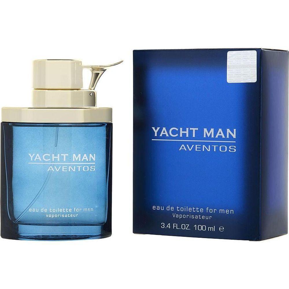 Perfume Masculino Myrurgia Yacht Man Aventos Edt Spray 100 Ml (blue Box) - 1