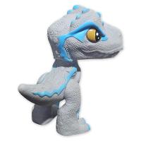 Dinossauro Mini Baby Dino Bonecos Articulado Jurassic World Blue - 5