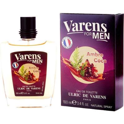 Perfume Masculino Ulric De Varens For Men Ambre Coca Edt Spray 100 Ml
