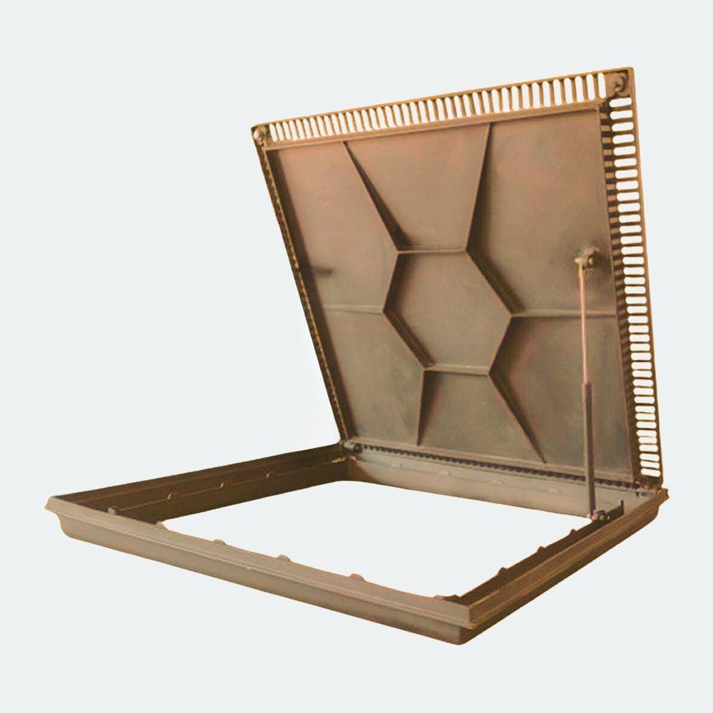 Tampão 80x80 Rebaixada Com Grelha Piscinas Tampa Casa Máquinas Piscina Fendi - 1