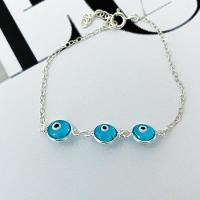 Pulseira Elos Com Olho Grego Prata 925 - 3