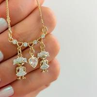 Colar Filhos Amados Banhado A Ouro 18k - 2