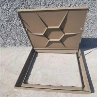 Tampão Tampa Casa Máquinas Piscina 80x80 Com Amortecedor Canaleta Invisível Fendi