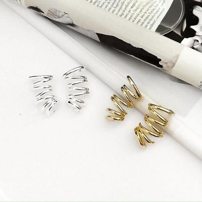 Brinco Earcuff Jessica Banhado A Ouro 18k