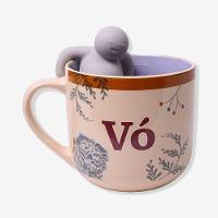 Caneca Com Infusor Bordado De Vó – Zonacriativa - 1