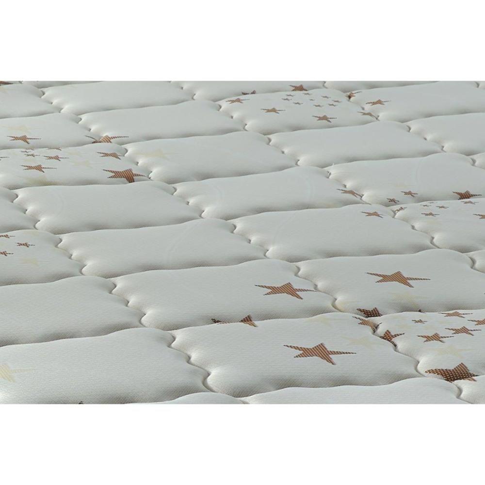 Cama Box Queen: Colchão Molas Ensacadas Classic + Base Crc Courano White (158x198) - 8