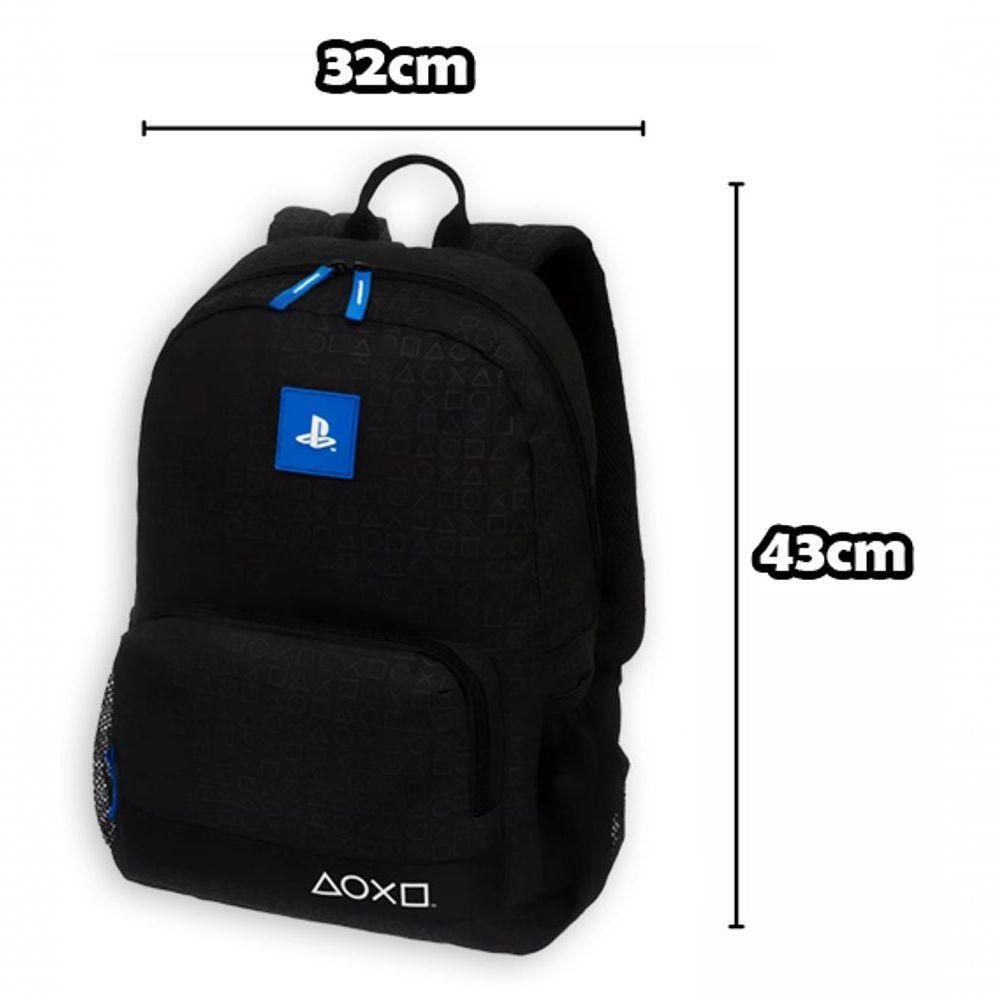 Mochila Costas Playstation Combo Preta G Pacific - 5