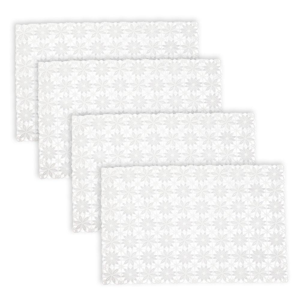 Toalha De Geladeira Caminho Pvc Rendado Kit 04 Pçs Modelos - 6