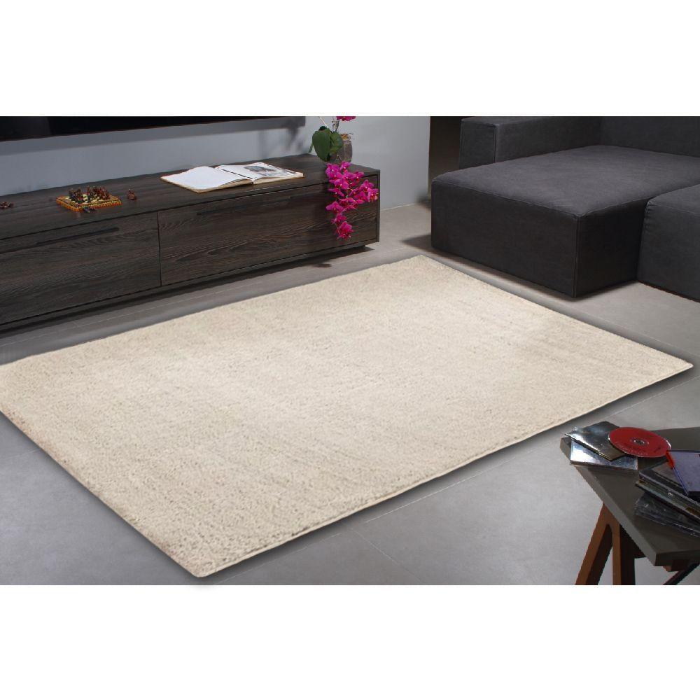 Tapete Sala Quarto 2,00x3,00 Grande Pelo Super Macio Perola - 2