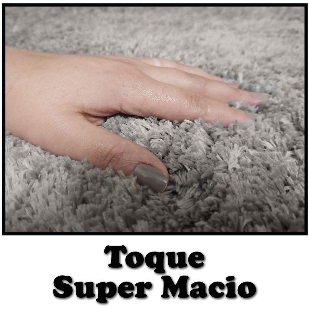 Tapete Forração Forro Grosso Classic Super Macio 2,00x3,00 Perola - 3