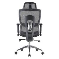 Cadeira Escritório Nr-17 Tribeca Presidente C- Braços Fratini Encosto Tela Mesh Preta Base Rodízio - 7