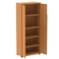 Armário Alto 2 Portas Pandin 90 Cm (largura) Inmetro Estrutura E Portas Aço Laranja C- Chave - 2