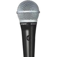 Microfone Com Fio Storm Micn00010 Preto - 2